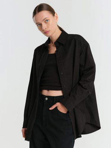 Minimal Oversized fit Shirt - Black - MAGJAY - Modalova