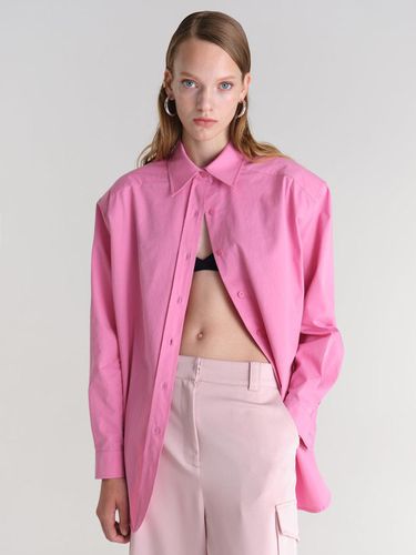 Minimal Boxy Shirt-Pink - MAGJAY - Modalova