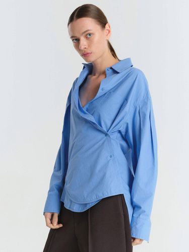 WAY Basic Daily Shirt-Blue - MAGJAY - Modalova