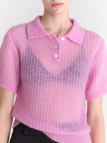 Mohair knitwear-pink - MAGJAY - Modalova