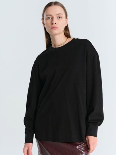 Basic Silket T-shirt - Black - MAGJAY - Modalova