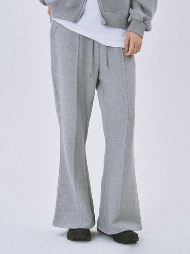 High Waist Bootcut Gray - KIJIKO - Modalova