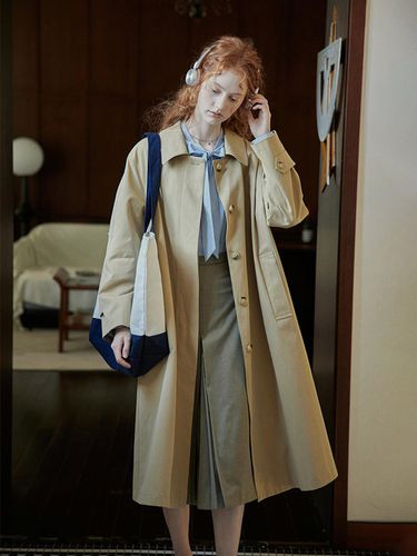 PM_Classic hidden button trench coat - Proud Mary - Modalova