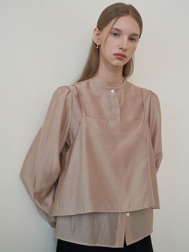 SHEER SET UP BLOUSE 2 (PB) - flove - Modalova