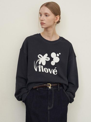 FLOVE LOVE SWEATSHIRT_Navy - flove - Modalova