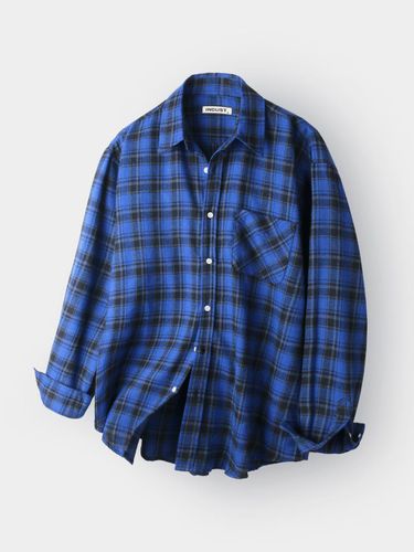 Breeze Check Shirt Blue - INDUST - Modalova