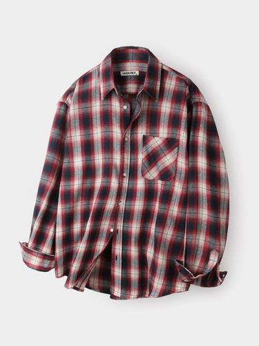 Cloud Multi Check Shirt Red - INDUST - Modalova