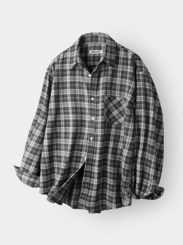 Forest Memory Check Shirt Black - INDUST - Modalova