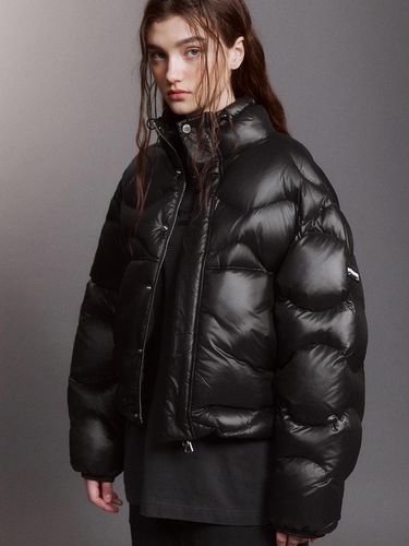 Wave Quilting Down Jacket (BLACK) - DTHIRTYONE - Modalova