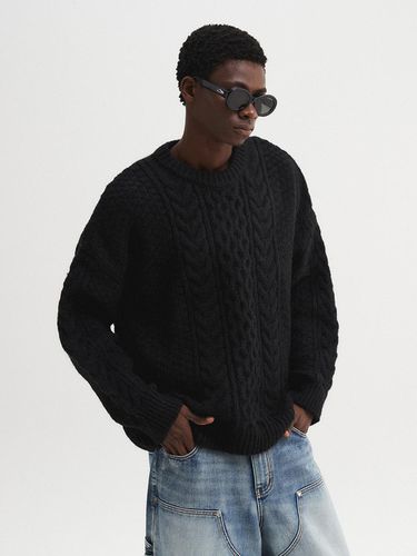 Twist Cable Knit Black - DNSR - Modalova