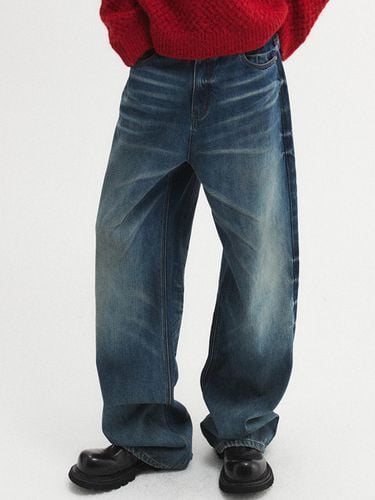 Heritage Vintage Washing Denim Pants - DNSR - Modalova