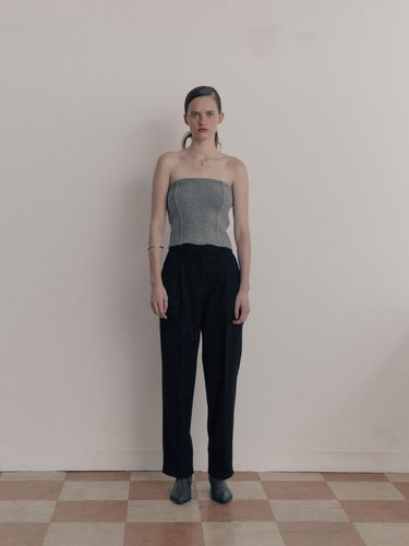 Wool Jersey Tube Top - Verso - Modalova