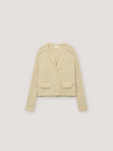 Tweed Knitted Cardigan - Verso - Modalova