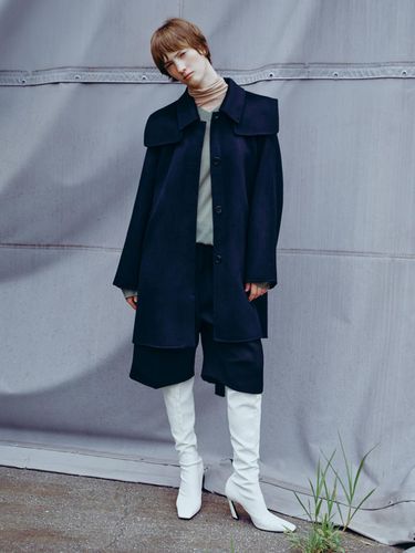 Handmade Sailor Half Coat - FRONTROW - Modalova