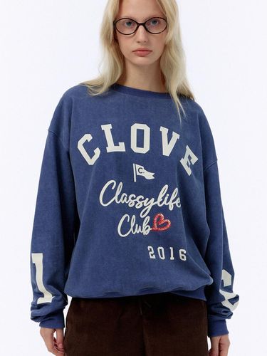 Love Sweatshirt (Blue) - CLOVE - Modalova