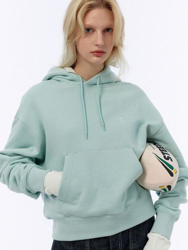 New Active Cropped Hoodie_Green - CLOVE - Modalova