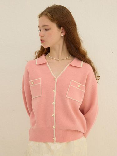 Line cardigan_Pink - DEW E DEW E - Modalova