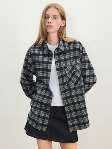 Checkered pocket shirt_NAVY - CITYBREEZE - Modalova