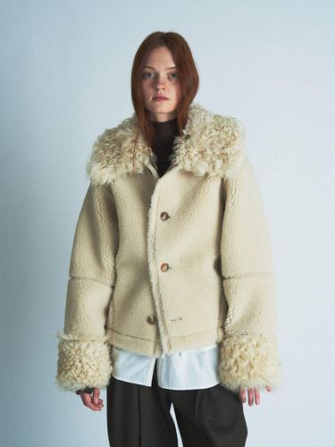 Reversible Shearling Mix Jacket - Verso - Modalova