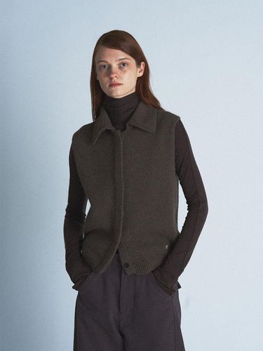 Alpaca Collar Vest - Verso - Modalova