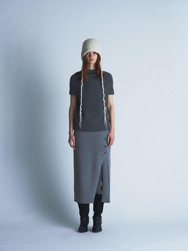 Alpaca Layered Skirt - Verso - Modalova