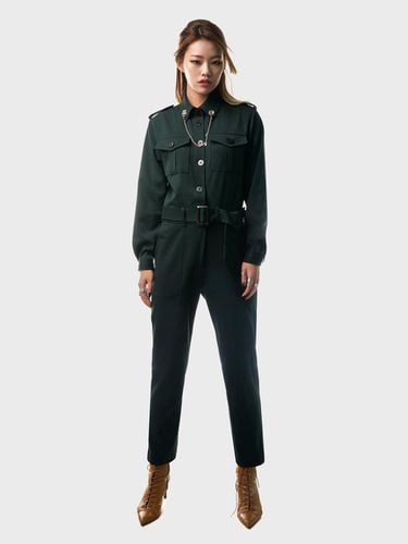 Woven Belted Jumpsuit (UNISEX)_UTP - FJ03 - UNTAGE - Modalova