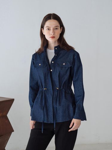 Denim Shirt Jacket - YOUNESS - Modalova