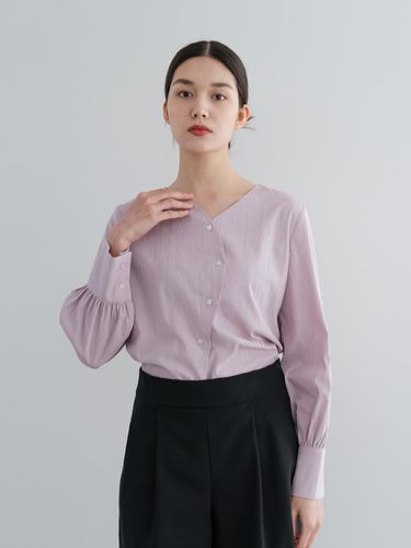 Pink Wave Blouse - YOUNESS - Modalova