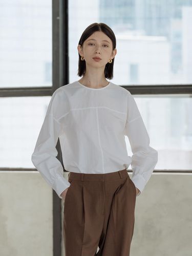 White Tina Essential Shirt - YOUNESS - Modalova