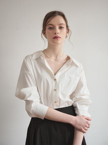 Lautre Jadin White shirt - L’autre de min - Modalova