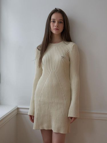 Rib Mini Knit Dress (2color) - OVT-U - Modalova