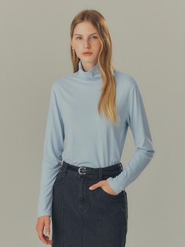 Basic Turtleneck T-shirt - MIND BRIDGE women - Modalova