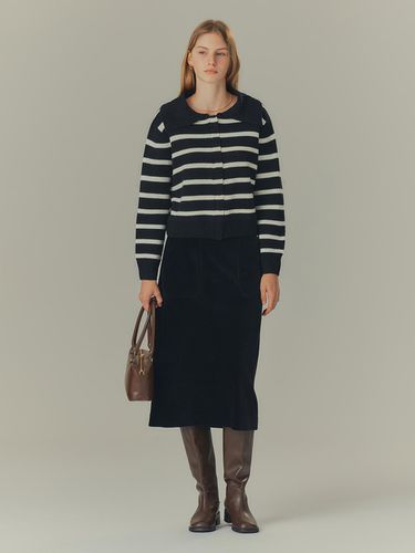 Corduroy BANDING skirt - MIND BRIDGE women - Modalova