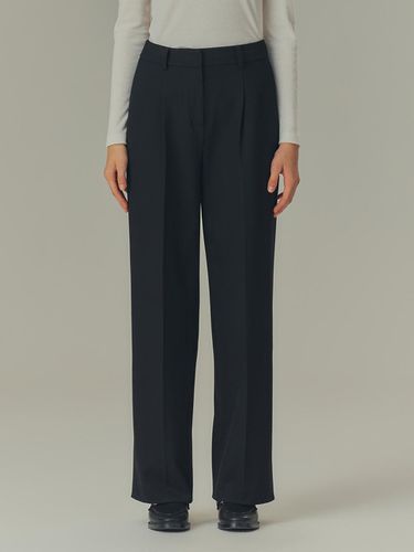 Do Good_[Warm] One Tuck Wide Slacks - MIND BRIDGE women - Modalova