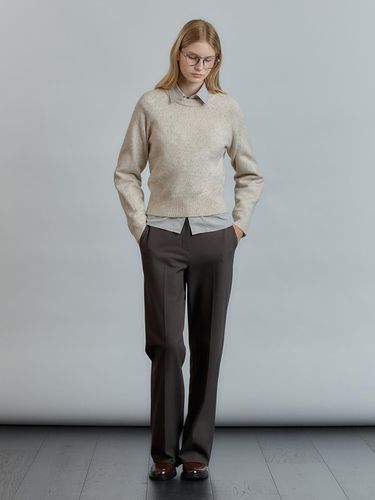 Do Good_[Warm] Straight Slacks - MIND BRIDGE women - Modalova