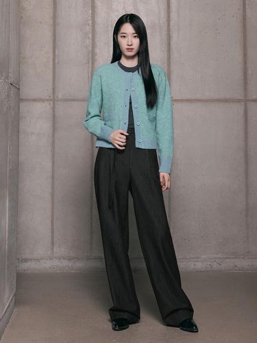 COUTURE] Denim like brushed pants - MIND BRIDGE women - Modalova