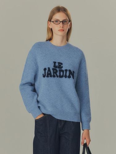 Lettering jacquard knitwear - MIND BRIDGE women - Modalova