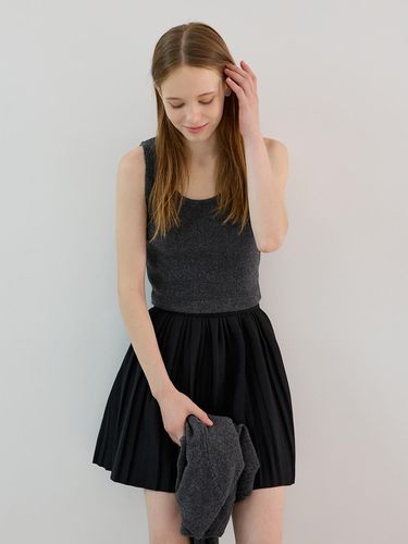 Cash Sleeveless Knitwear (charcoal) - knowing - Modalova