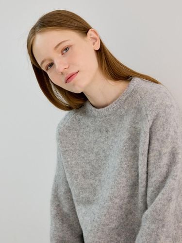 Mohair Volume Pullover Knitwear (grey) - knowing - Modalova