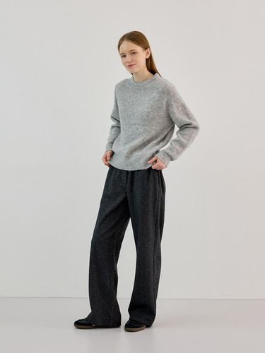 Wool String Slacks (charcoal) - knowing - Modalova