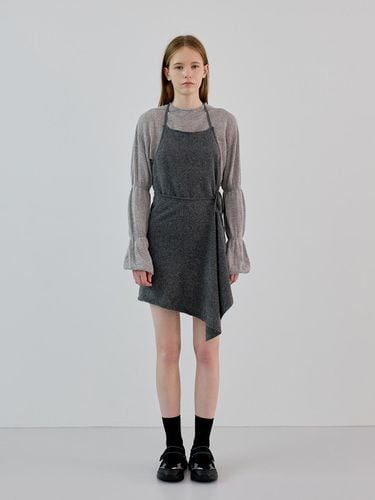 Fur-Blend Dress (grey) - knowing - Modalova