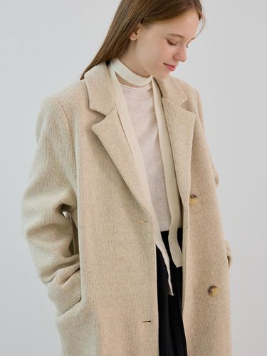 Wool Basic Coat (light beige) - knowing - Modalova