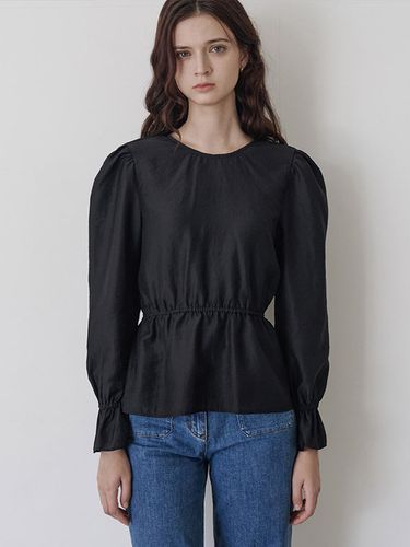 Ella Ribbon Black blouse - L’autre de min - Modalova