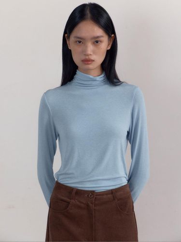 Soft Slim Turtle neck Top () - 38comeoncommon - Modalova