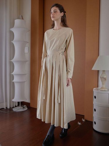 DITTO BIZO BELT LONG DRESS - HAINT - Modalova