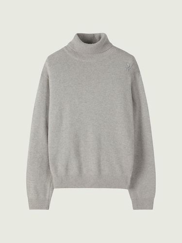 Cashmere turtleneck knitwear Gray_K244KSK222 - DEKAVV - Modalova