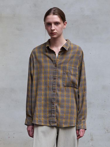 Rossi Check Shirt (Khaki) - Monochrome - Modalova