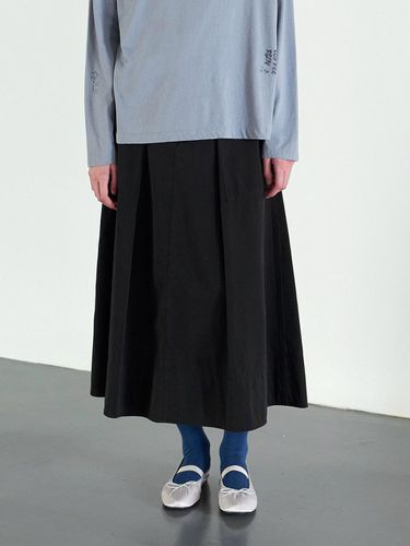 Conti Twill Skirt (Black) - Monochrome - Modalova