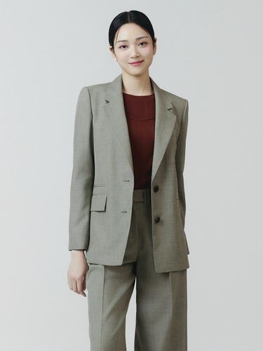 It Misha Single button Set-Up Tailored Jacket ITO8 - itMICHAA - Modalova