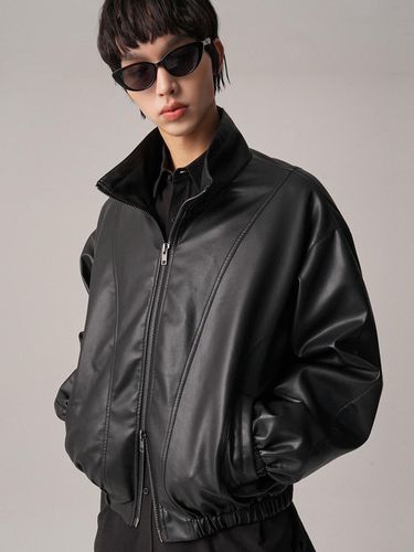 Fake Sheepskin Jacket BLACK - AVANDRESS - Modalova